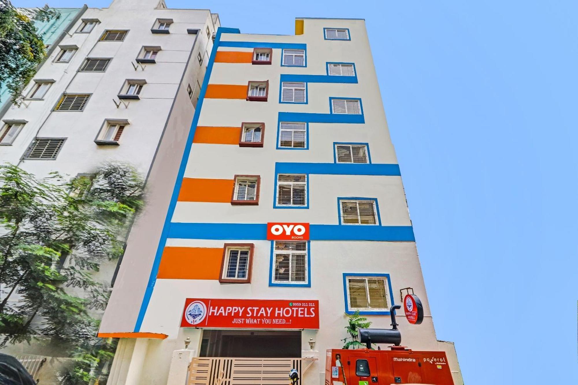 Oyo Happy Stay Hotels Hyderabad Esterno foto